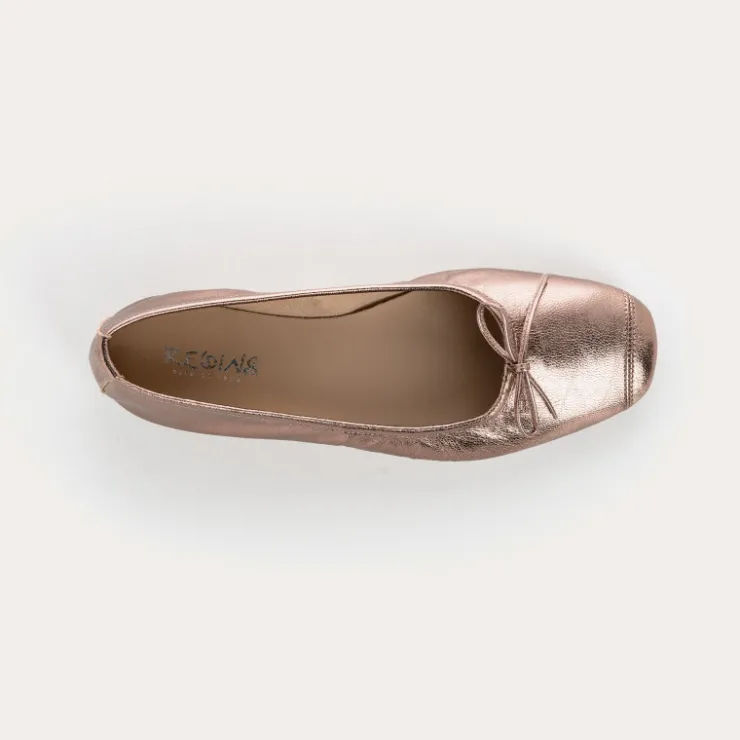 Toute La Collection | Ballerines & Babies | Reqins BALLERINES HARMONY ECLAT METALLIQUE