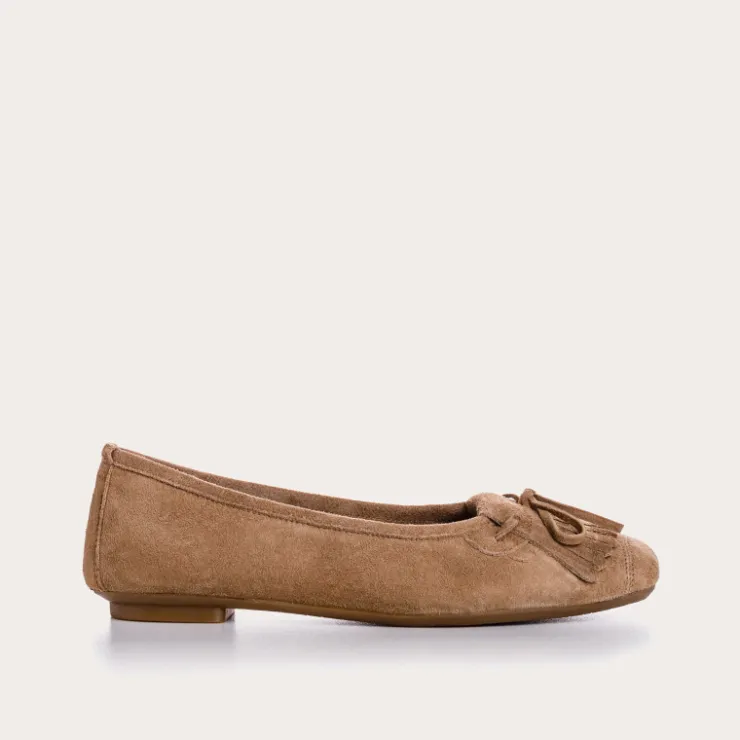 Toute La Collection | Ballerines & Babies | Reqins BALLERINES HINDI CUIR VELOURS