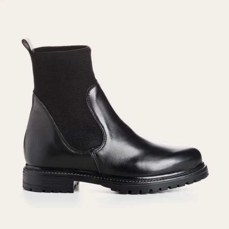 Toute La Collection | Boots & Bottines | Reqins BOOTS EVELYN CUIR NOIR