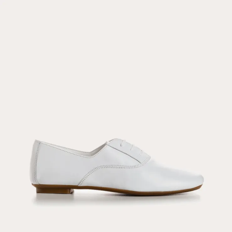 Toute La Collection | Derbies | Reqins DERBIES HYDRA CUIR CC BLANC