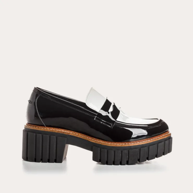 Toute La Collection | Mocassins | Reqins MOCASSINS BELINA VERNIS NOIR