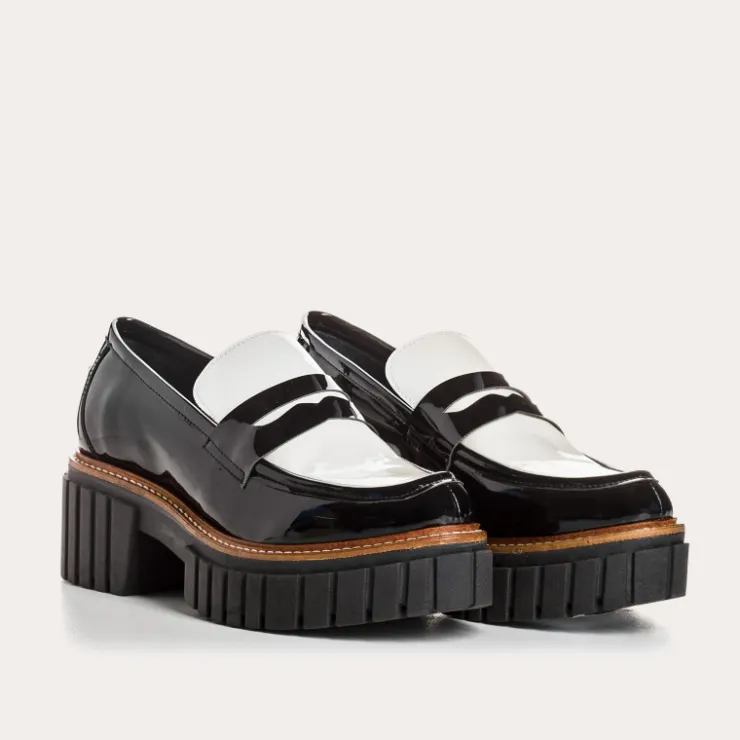 Toute La Collection | Mocassins | Reqins MOCASSINS BELINA VERNIS NOIR