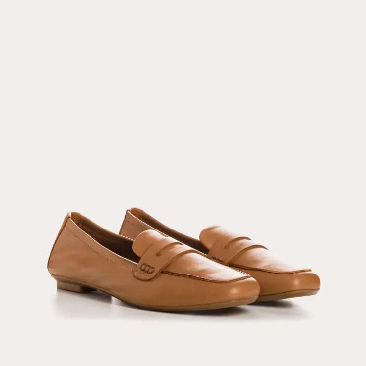 Toute La Collection | Mocassins | Reqins MOCASSINS HEMA CUIR CC CAMEL